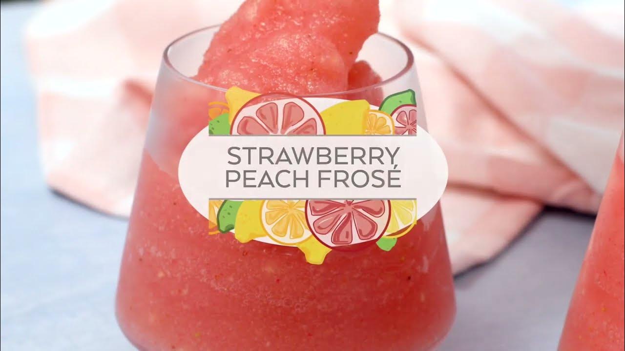Strawberry Peach Frose: Simple Blender Recipe for Summer